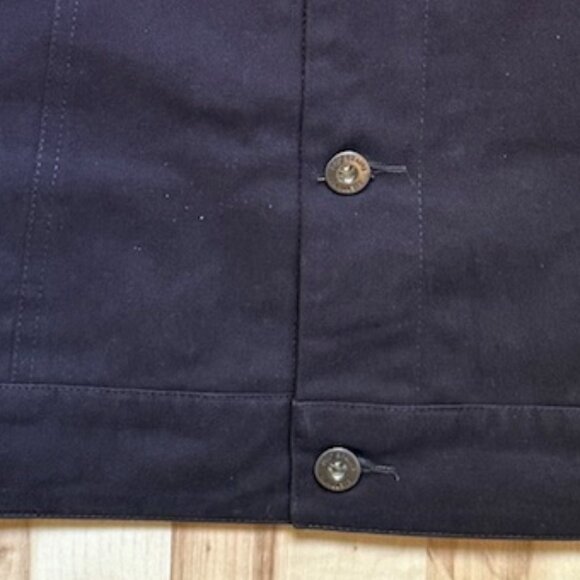 Men's Cotton Twill Trucker Jacket - Picture 5 of 12
